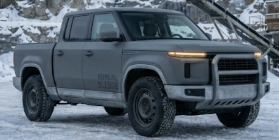 Boreal Sledge front three-quarter rendering